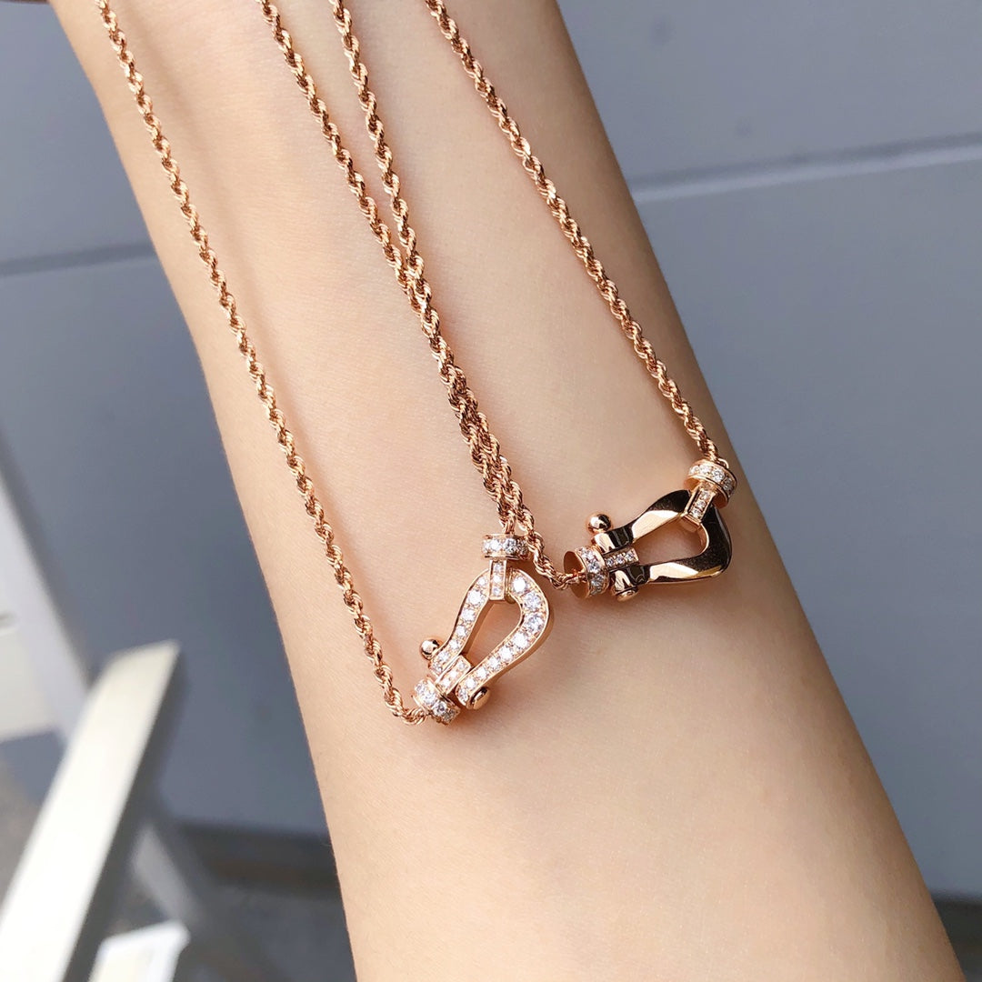 ¡®Sprite Jewelry¡¯FORCE 10 PINK GOLD DIAMOND NECKLACE