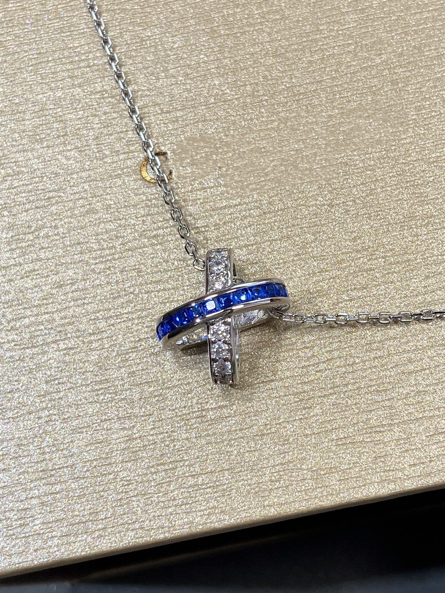 ¡®Sprite Jewelry¡¯LIENS DIAMOND SILVER NECKLACE
