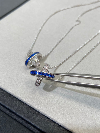 ¡®Sprite Jewelry¡¯LIENS DIAMOND SILVER NECKLACE