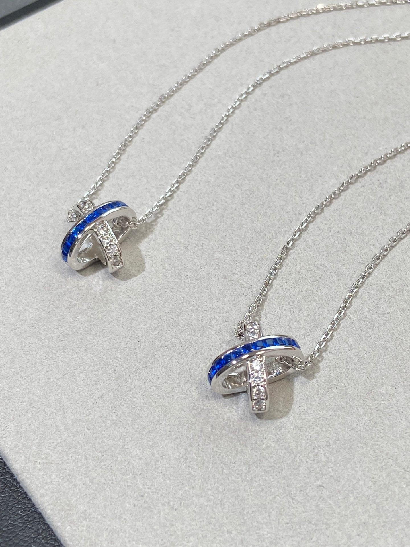 ¡®Sprite Jewelry¡¯LIENS DIAMOND SILVER NECKLACE