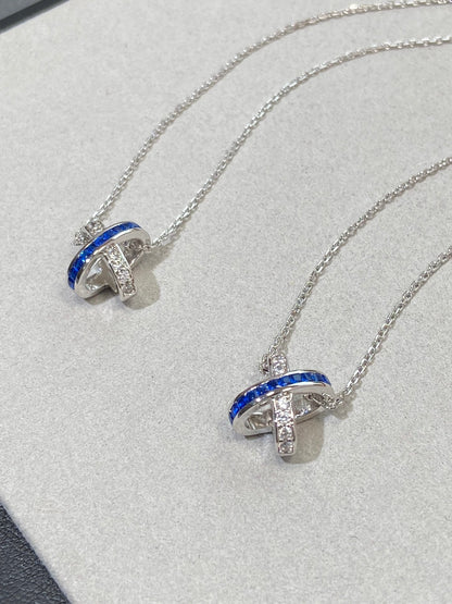 ¡®Sprite Jewelry¡¯LIENS DIAMOND SILVER NECKLACE