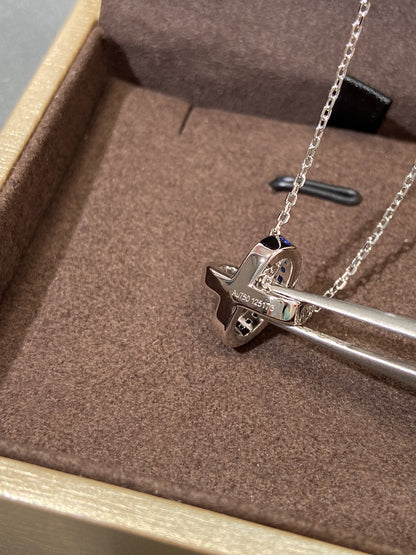 ¡®Sprite Jewelry¡¯LIENS DIAMOND SILVER NECKLACE
