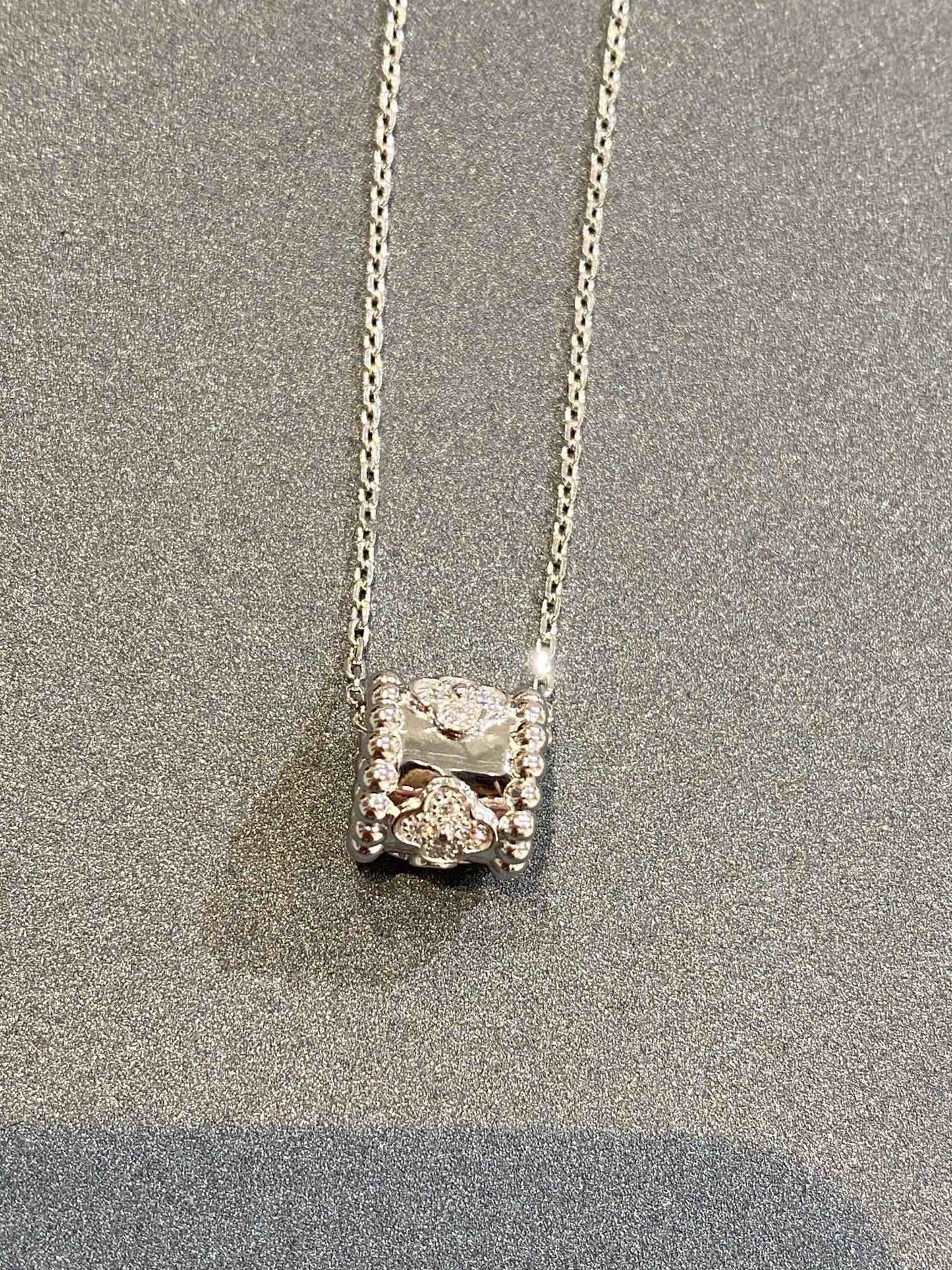 ¡®Sprite Jewelry¡¯PERLEE PEDANT SIVLER DIAMOND NECKLACE