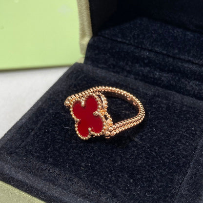 ¡®Sprite Jewelry¡¯CLOVER RIVERSIBLE ROSE GOLD RING