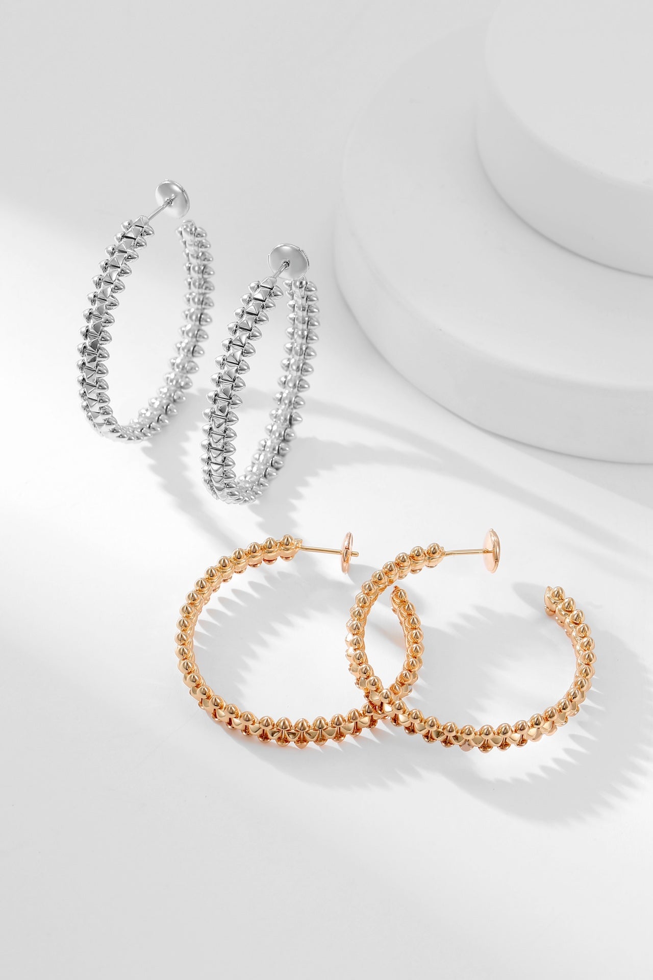 ¡®Sprite Jewelry¡¯CLASH HOOP EARRINGS