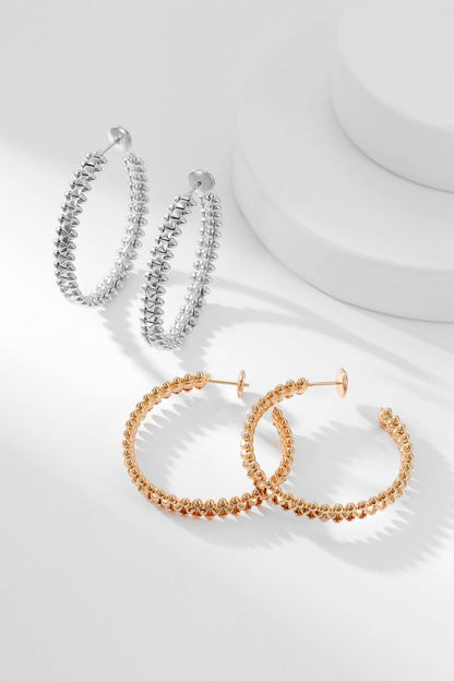 ¡®Sprite Jewelry¡¯CLASH HOOP EARRINGS