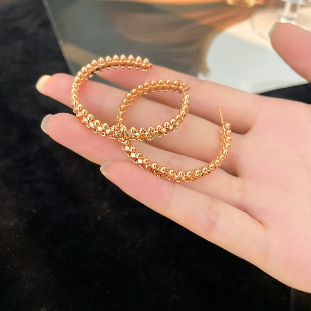 ¡®Sprite Jewelry¡¯CLASH HOOP EARRINGS