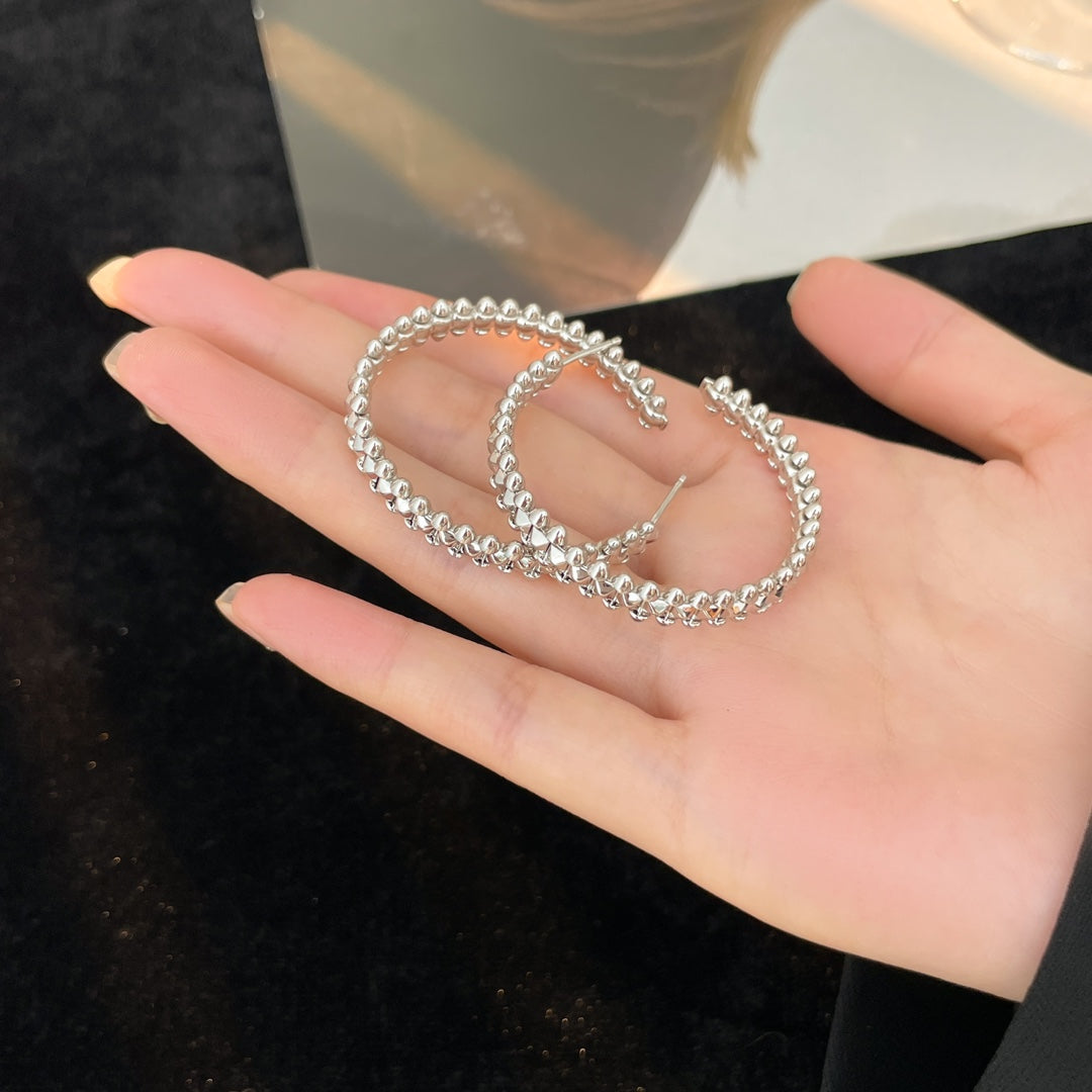 ¡®Sprite Jewelry¡¯CLASH HOOP EARRINGS