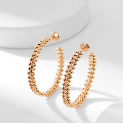 ¡®Sprite Jewelry¡¯CLASH HOOP EARRINGS