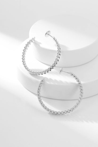 ¡®Sprite Jewelry¡¯CLASH HOOP EARRINGS
