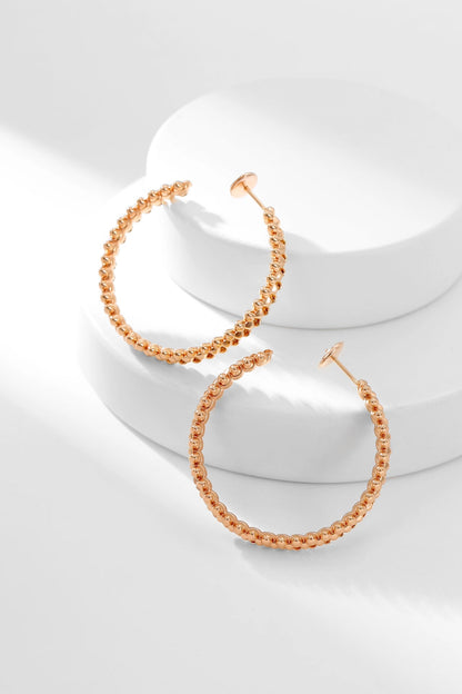 ¡®Sprite Jewelry¡¯CLASH HOOP EARRINGS