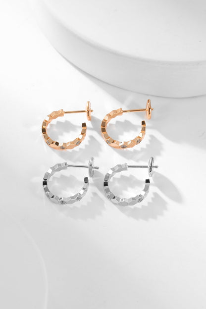 ¡®Sprite Jewelry¡¯BEE LOVE DIAMOND HOOP EARRINGS