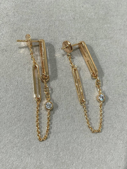 ¡®Sprite Jewelry¡¯CHAINE CHAOS DIAMOND DROP EARRINGS