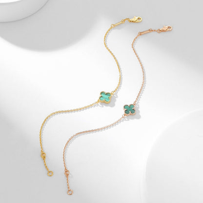 ¡®Sprite Jewelry¡¯CLOVER BRACELET MALACHITE 1 MOTIF