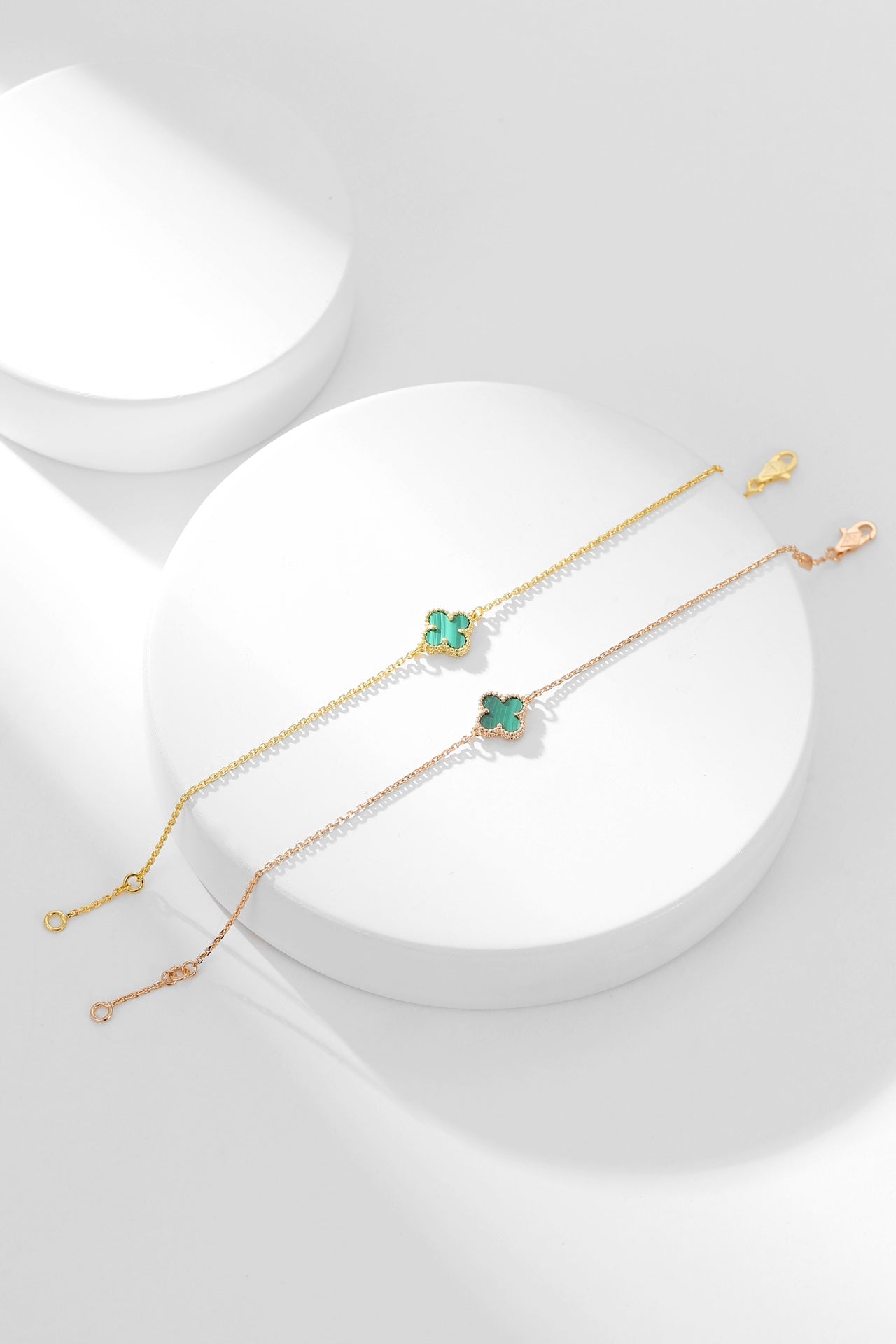 ¡®Sprite Jewelry¡¯CLOVER BRACELET MALACHITE 1 MOTIF