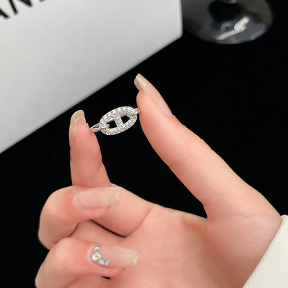 ¡®Sprite Jewelry¡¯RONDE SMALL SILVER DIAMOND RING