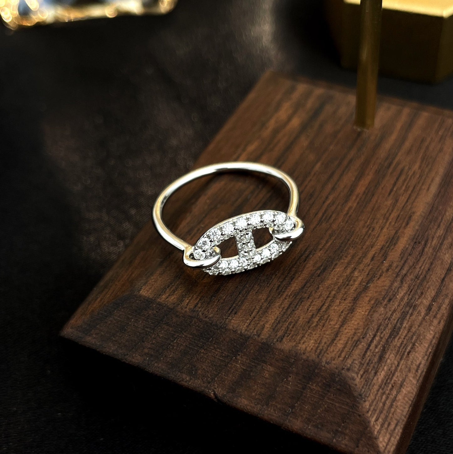 ¡®Sprite Jewelry¡¯RONDE SMALL SILVER DIAMOND RING