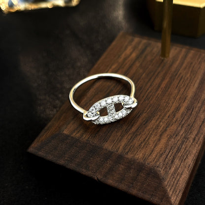 ¡®Sprite Jewelry¡¯RONDE SMALL SILVER DIAMOND RING
