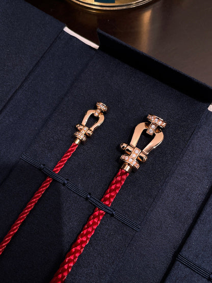 ¡®Sprite Jewelry¡¯FORCE 10 HALF DIAMOND PINK GOLD RED CORDERI LARGE AND MEDIUM MODEL