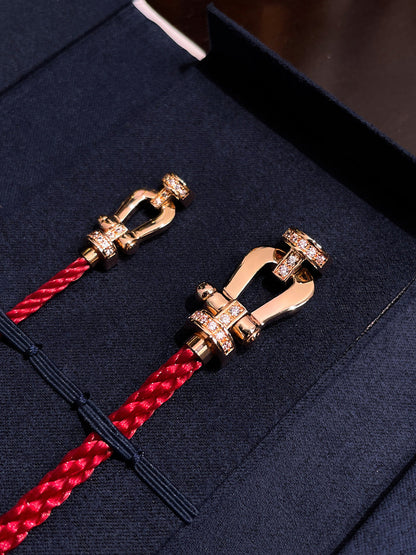 ¡®Sprite Jewelry¡¯FORCE 10 HALF DIAMOND PINK GOLD RED CORDERI LARGE AND MEDIUM MODEL