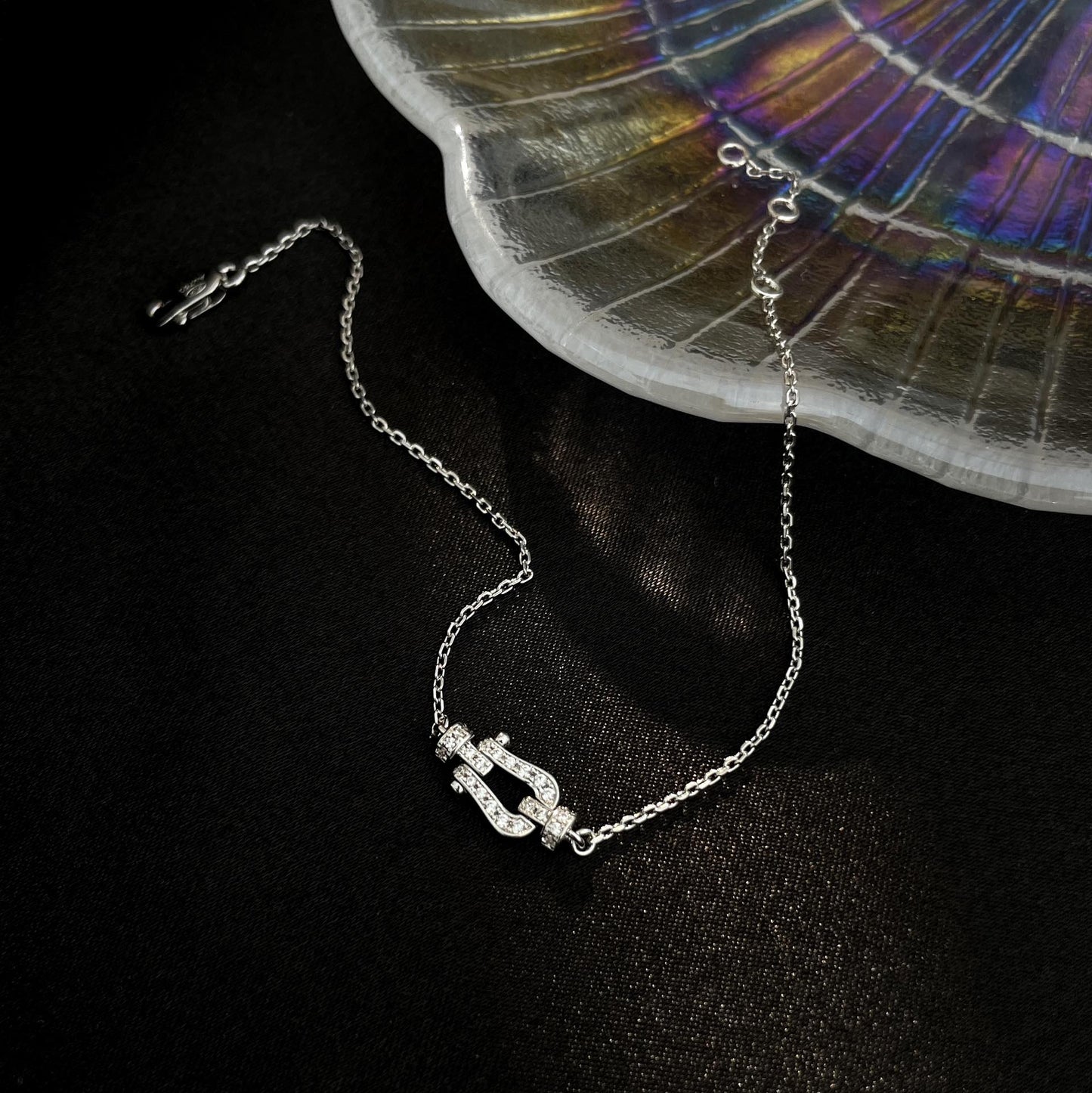 ¡®Sprite Jewelry¡¯FORCE 10 FULL DIAMOND BUCKLE CHAIN LINK MINI MODEL