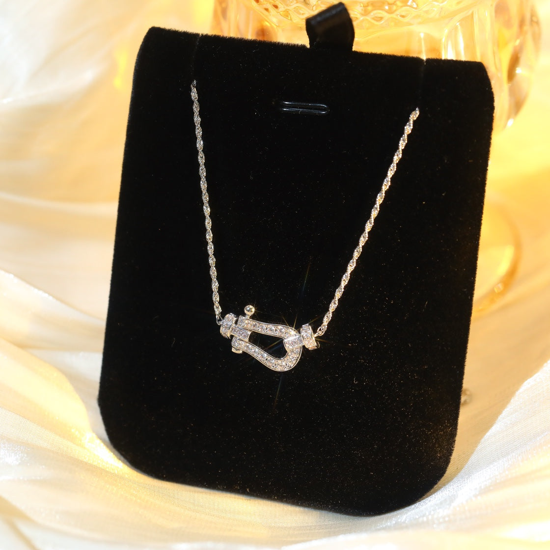 ¡®Sprite Jewelry¡¯FORCE 10 DIAMOND SILVER NECKLACE MINI MODEL