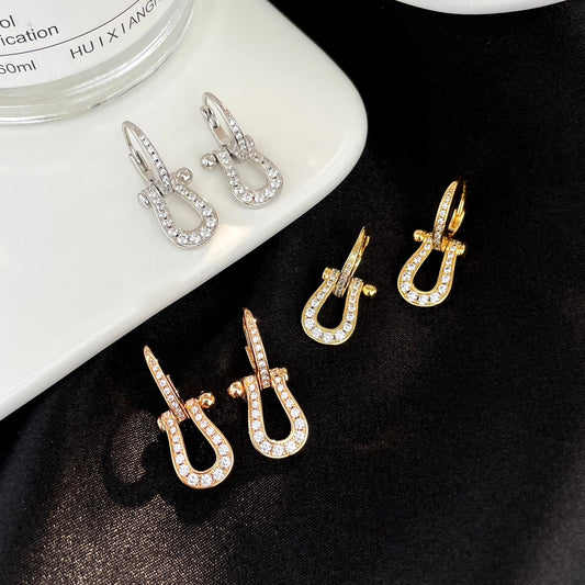 ¡®Sprite Jewelry¡¯FORCE 10 FULL DIAMOND DROP EARRINGS MEDIUM MODEL