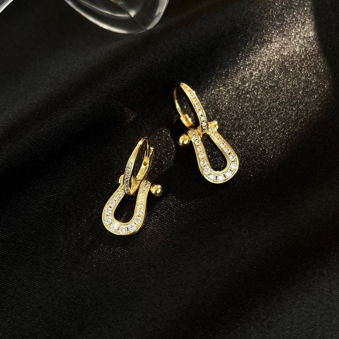 ¡®Sprite Jewelry¡¯FORCE 10 FULL DIAMOND DROP EARRINGS MEDIUM MODEL