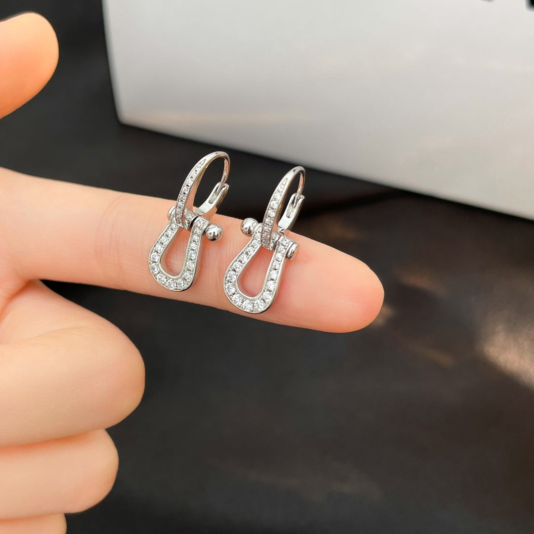 ¡®Sprite Jewelry¡¯FORCE 10 FULL DIAMOND DROP EARRINGS MEDIUM MODEL