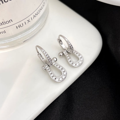 ¡®Sprite Jewelry¡¯FORCE 10 FULL DIAMOND DROP EARRINGS MEDIUM MODEL