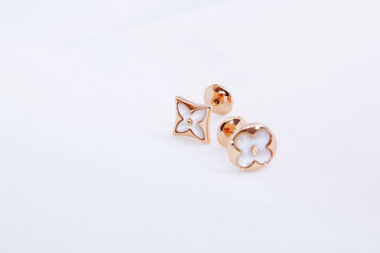 ¡®Sprite Jewelry¡¯STAR AND SUN PINK GOLD MOP STUD EARRINGS