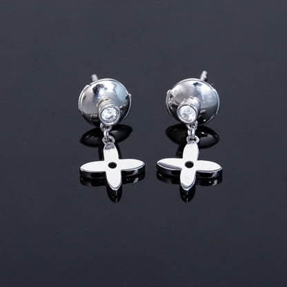 ¡®Sprite Jewelry¡¯VIDYLLE SILVER DIAMOND MINI DROP EARRINGS