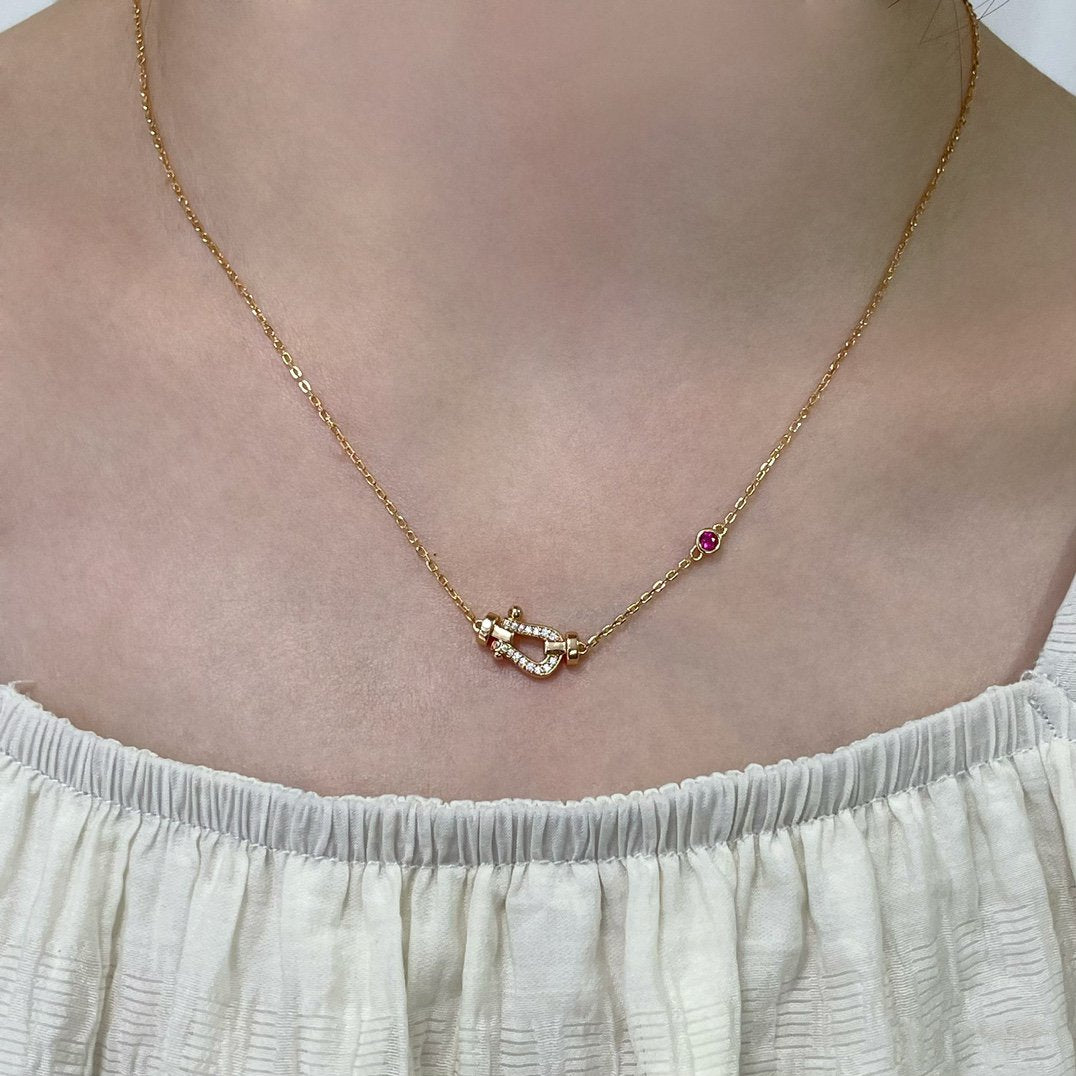 ¡®Sprite Jewelry¡¯FORCE 10 DIAMOND PINK GOLD NECKLACE