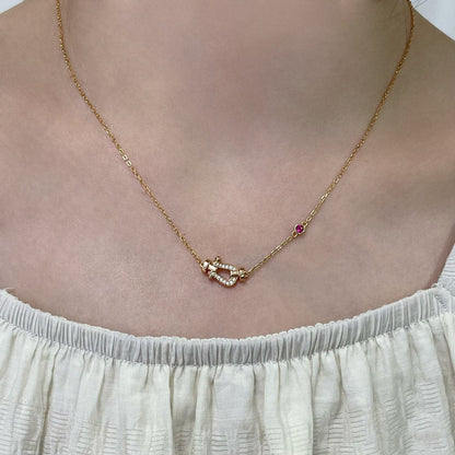 ¡®Sprite Jewelry¡¯FORCE 10 DIAMOND PINK GOLD NECKLACE