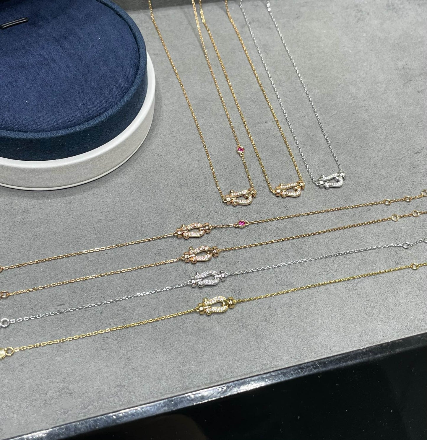 ¡®Sprite Jewelry¡¯FORCE 10 DIAMOND PINK GOLD NECKLACE