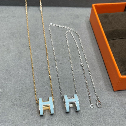 ¡®Sprite Jewelry¡¯POP H SKY BLUE NECKLACE