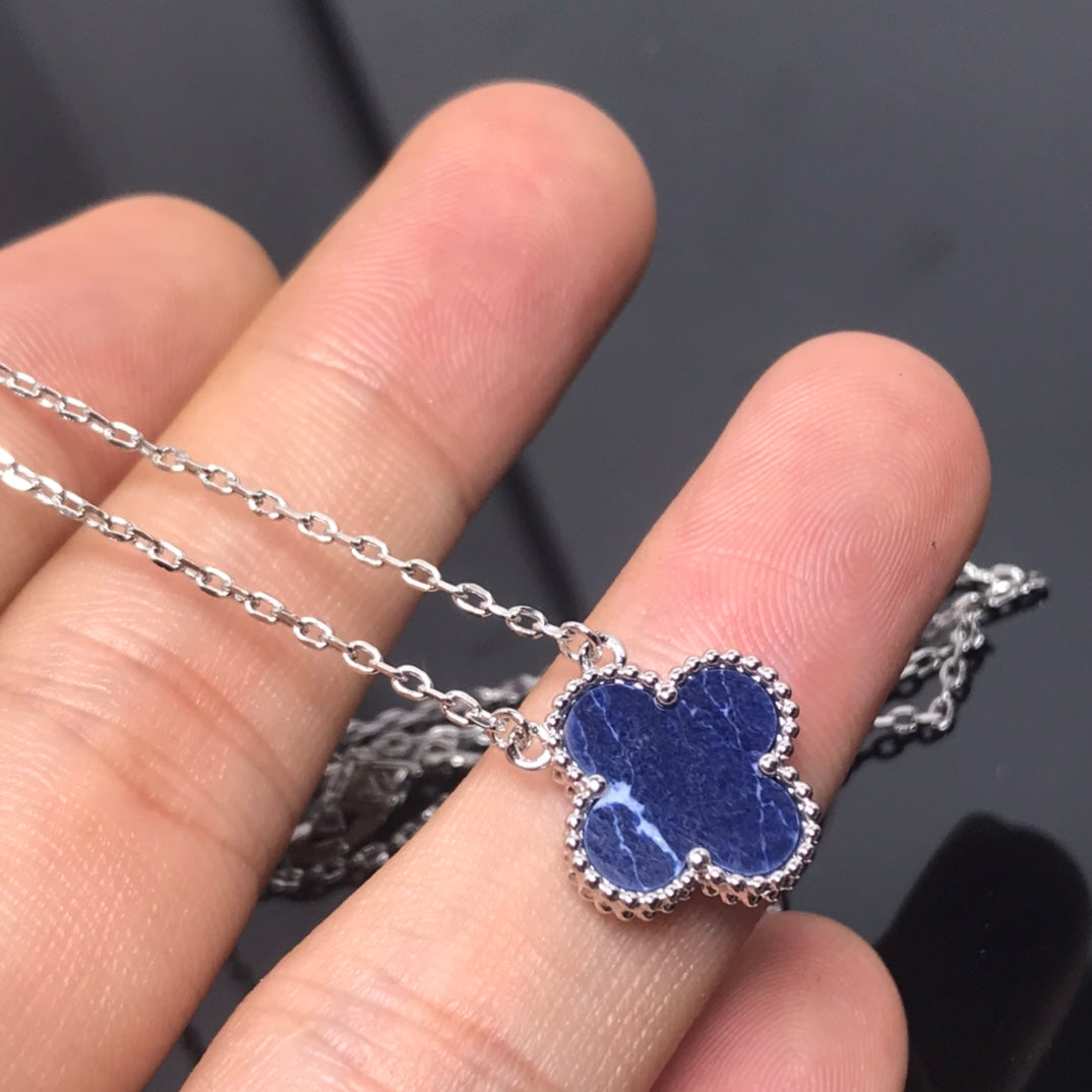 ¡®Sprite Jewelry¡¯CLOVER PIETERSITE SILVER LONG NECKLACE