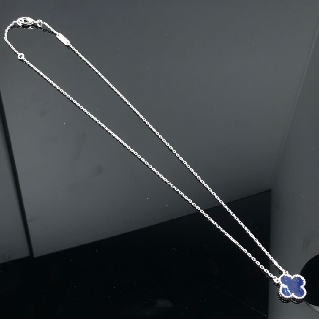 ¡®Sprite Jewelry¡¯CLOVER PIETERSITE SILVER LONG NECKLACE