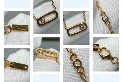 [Sprite Jewelry]MOVE UNO DIAMOND NECKLACE