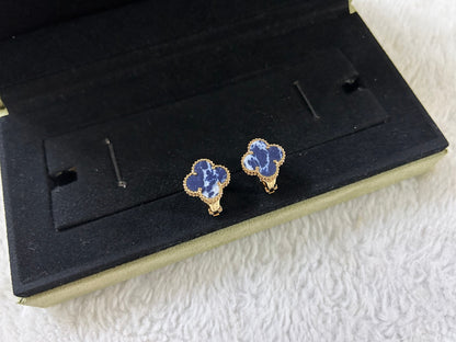 ¡®Sprite Jewelry¡¯CLOVER PIETERSITE MEDIUM STUD EARRINGS