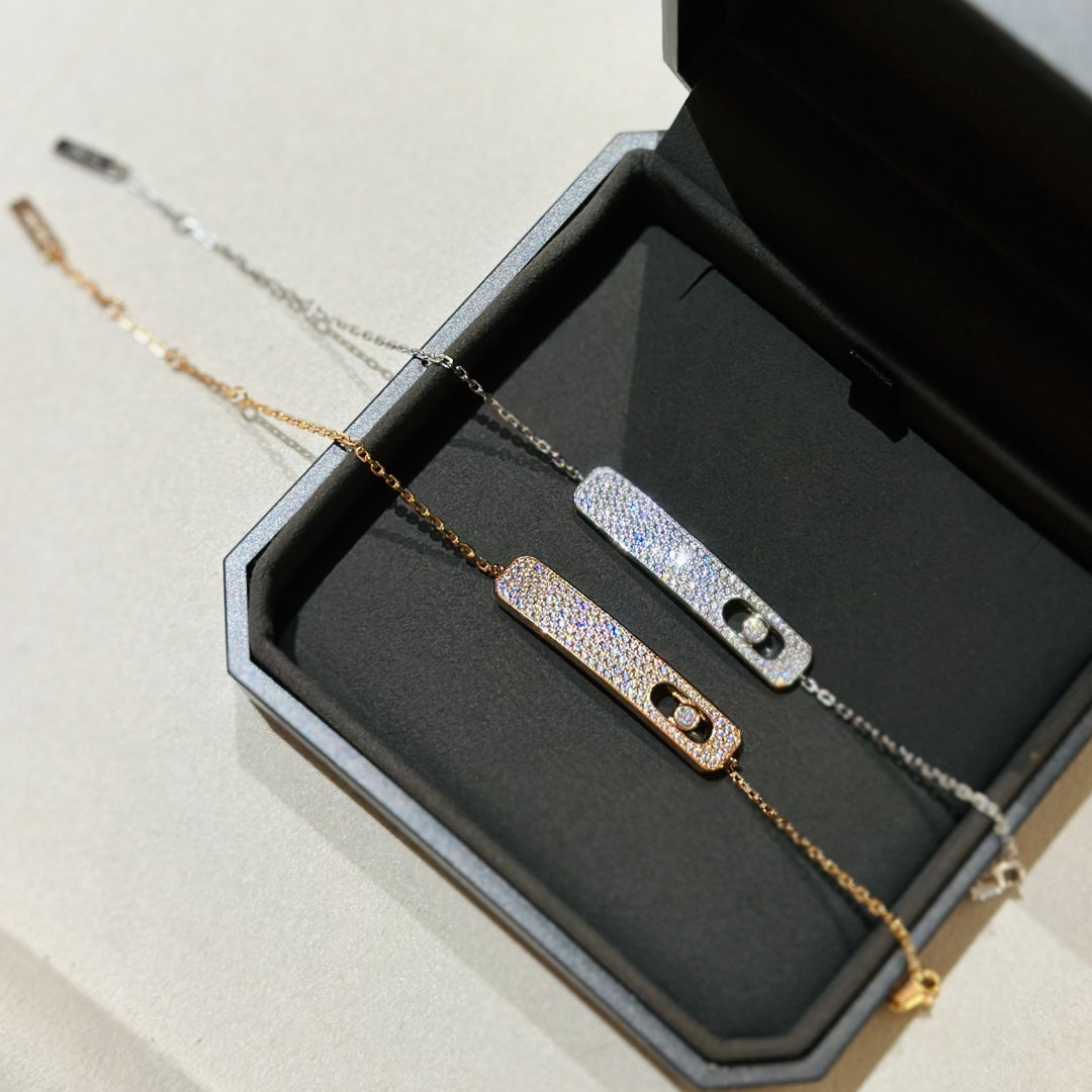[Sprite Jewelry]MOVE CLASSIQUE DIAMOND PAVED BRACELET