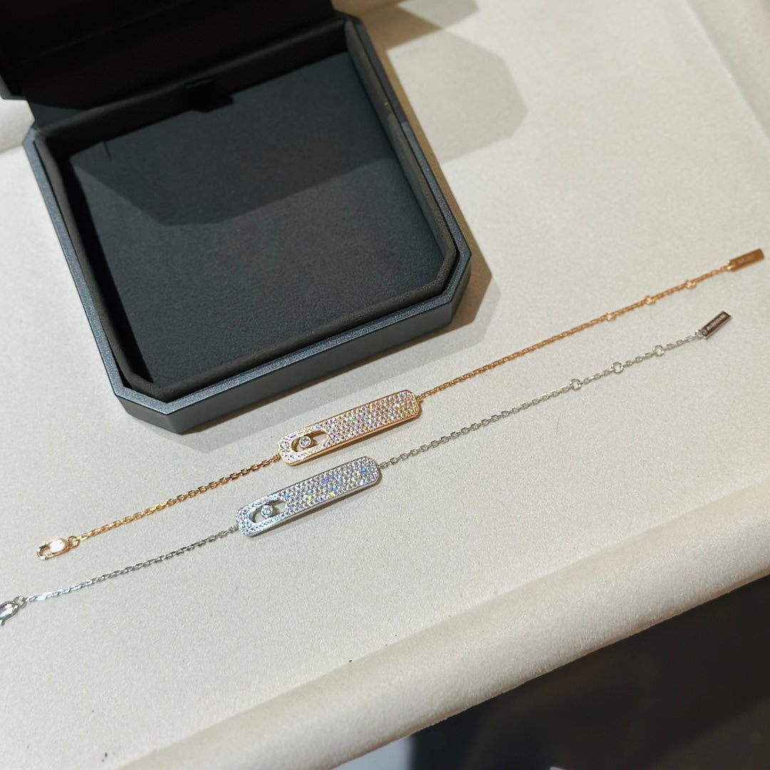 [Sprite Jewelry]MOVE CLASSIQUE DIAMOND PAVED BRACELET