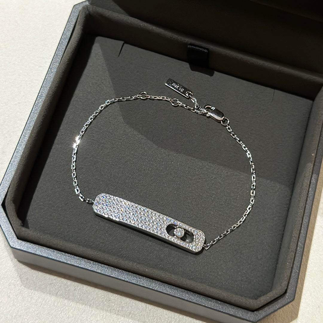 [Sprite Jewelry]MOVE CLASSIQUE DIAMOND PAVED BRACELET