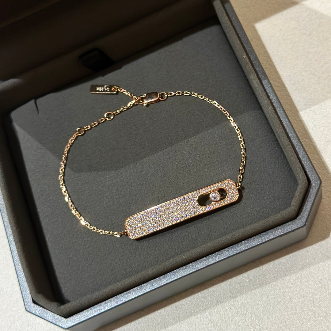 [Sprite Jewelry]MOVE CLASSIQUE DIAMOND PAVED BRACELET