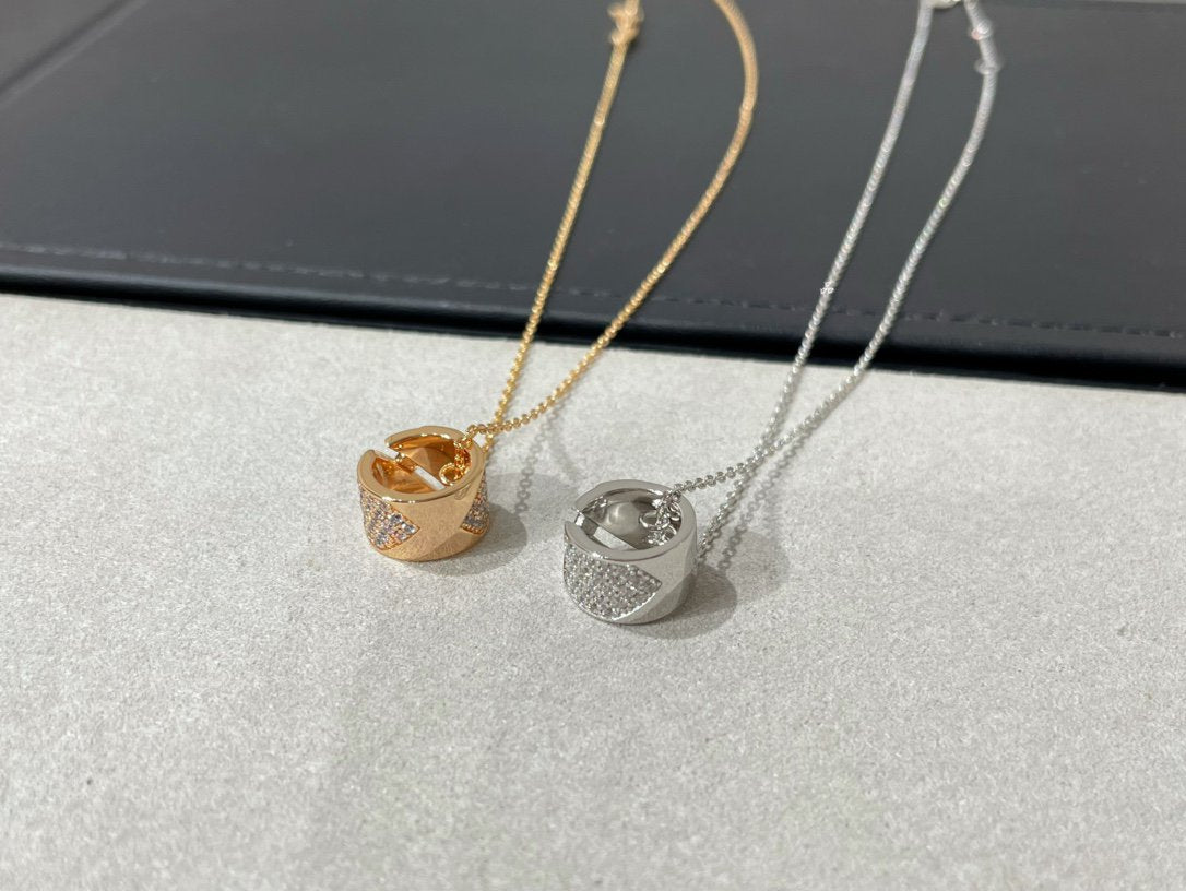 ¡®Sprite Jewelry¡¯LIENS EVIDENCE DIAMOND PAVED NECKLACE