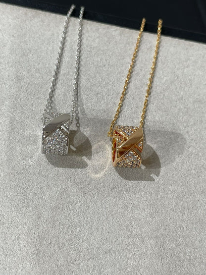 ¡®Sprite Jewelry¡¯LIENS EVIDENCE DIAMOND PAVED NECKLACE