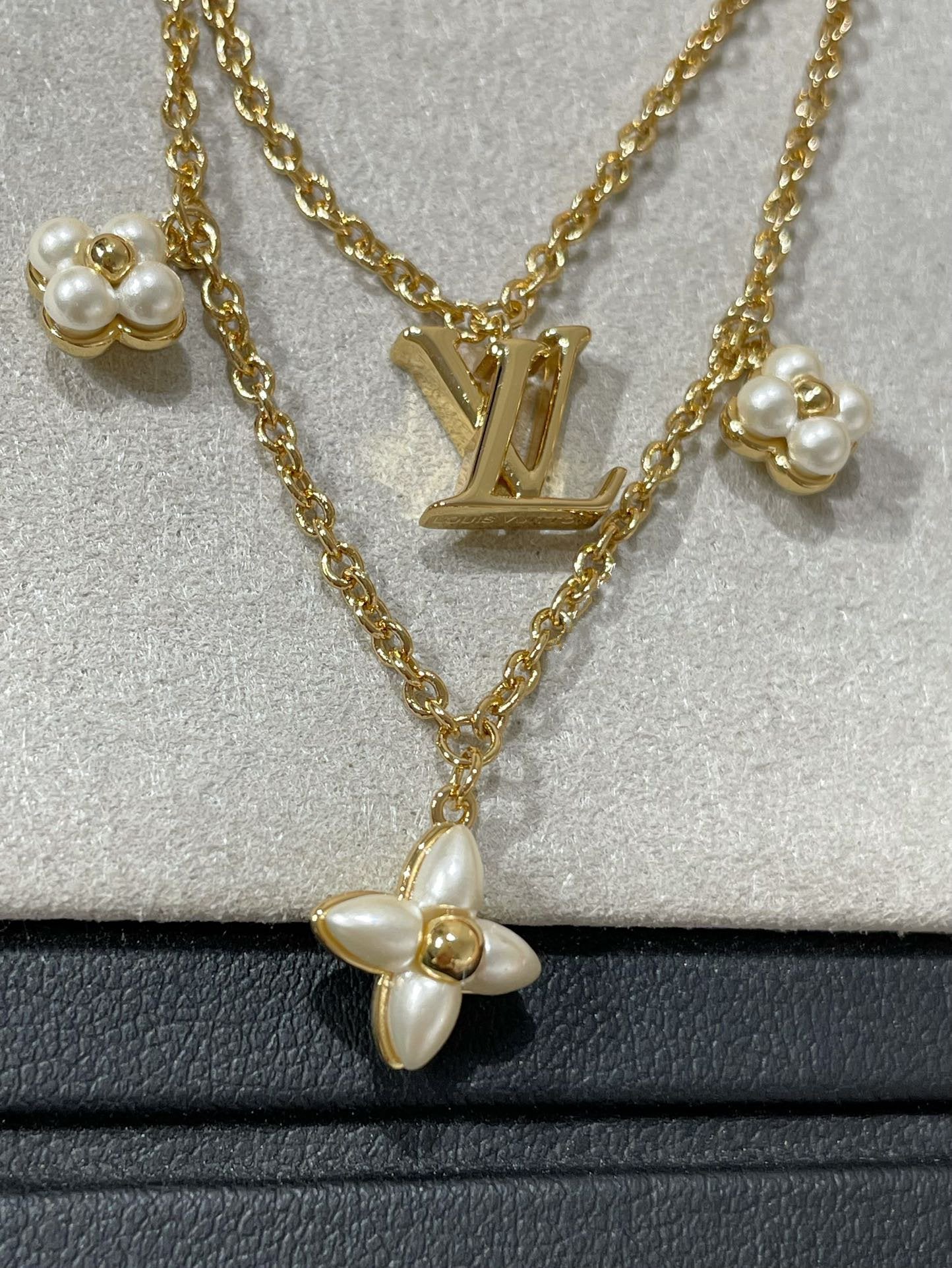 ¡®Sprite Jewelry¡¯FLOWERGRAM GOLD MOP DOUBLE ROW NECKLACE