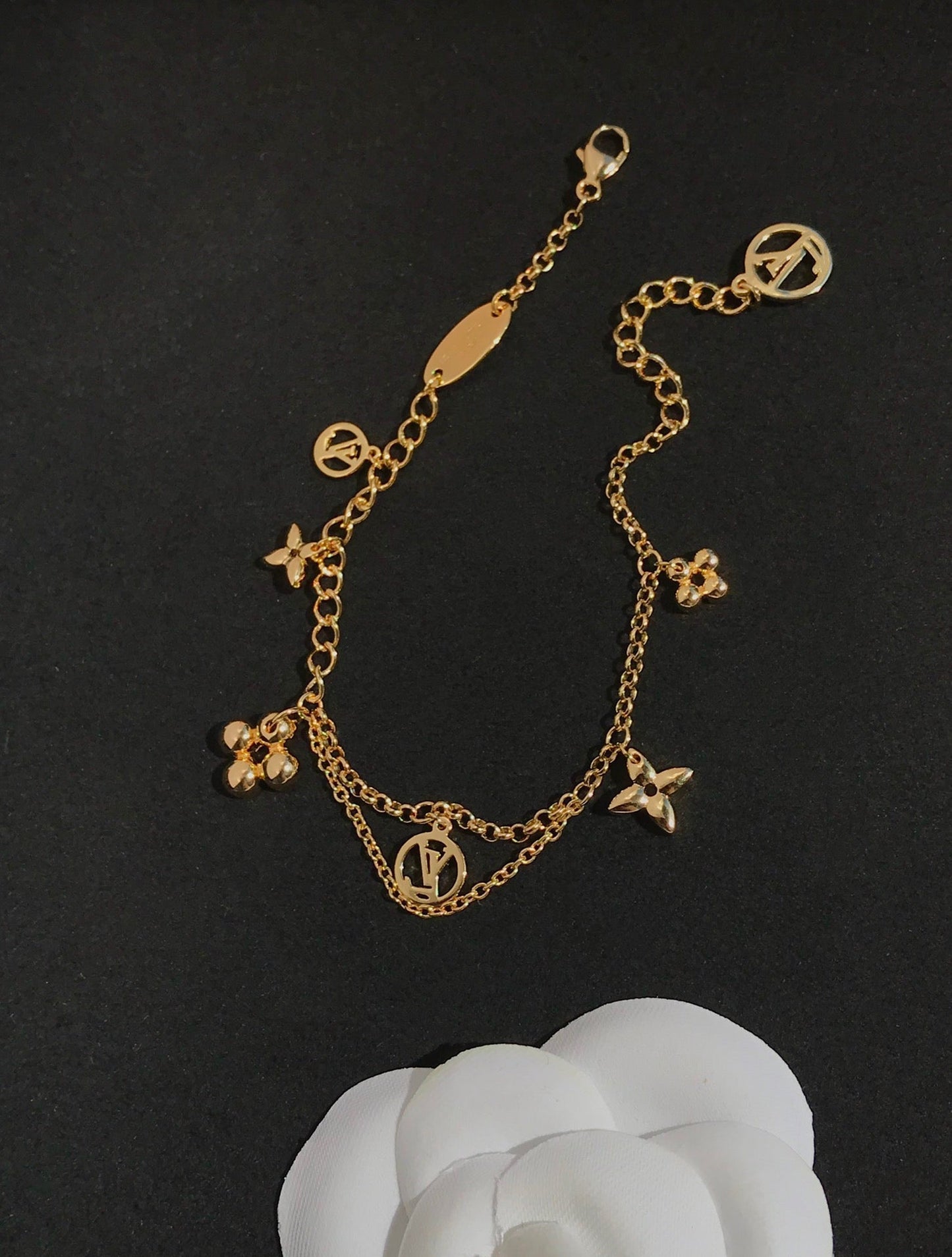 ¡®Sprite Jewelry¡¯BLOOMING PINK GOLD MOP BRACELET