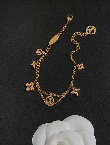 ¡®Sprite Jewelry¡¯BLOOMING PINK GOLD MOP BRACELET