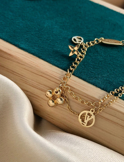 ¡®Sprite Jewelry¡¯BLOOMING PINK GOLD MOP BRACELET